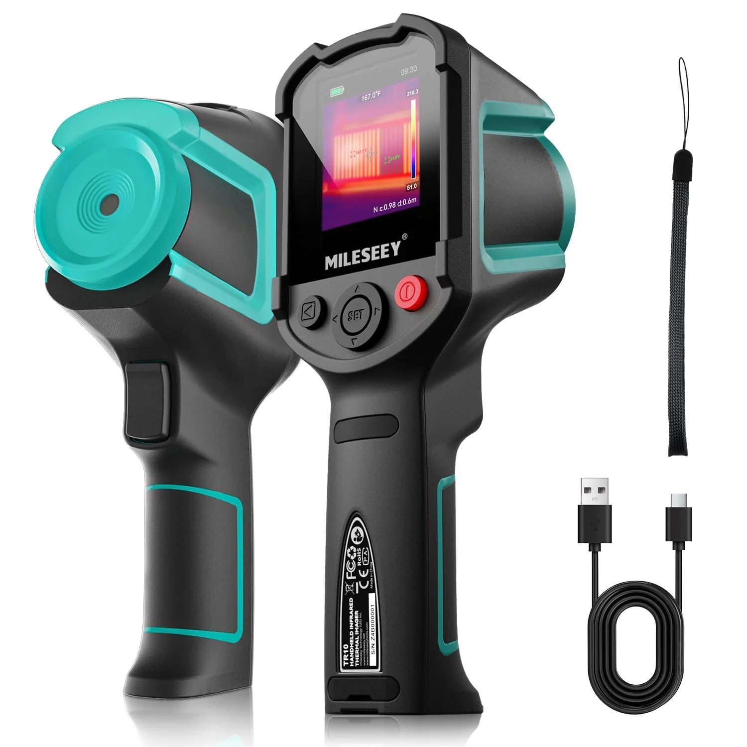 Thermal imaging camera for mobile devices