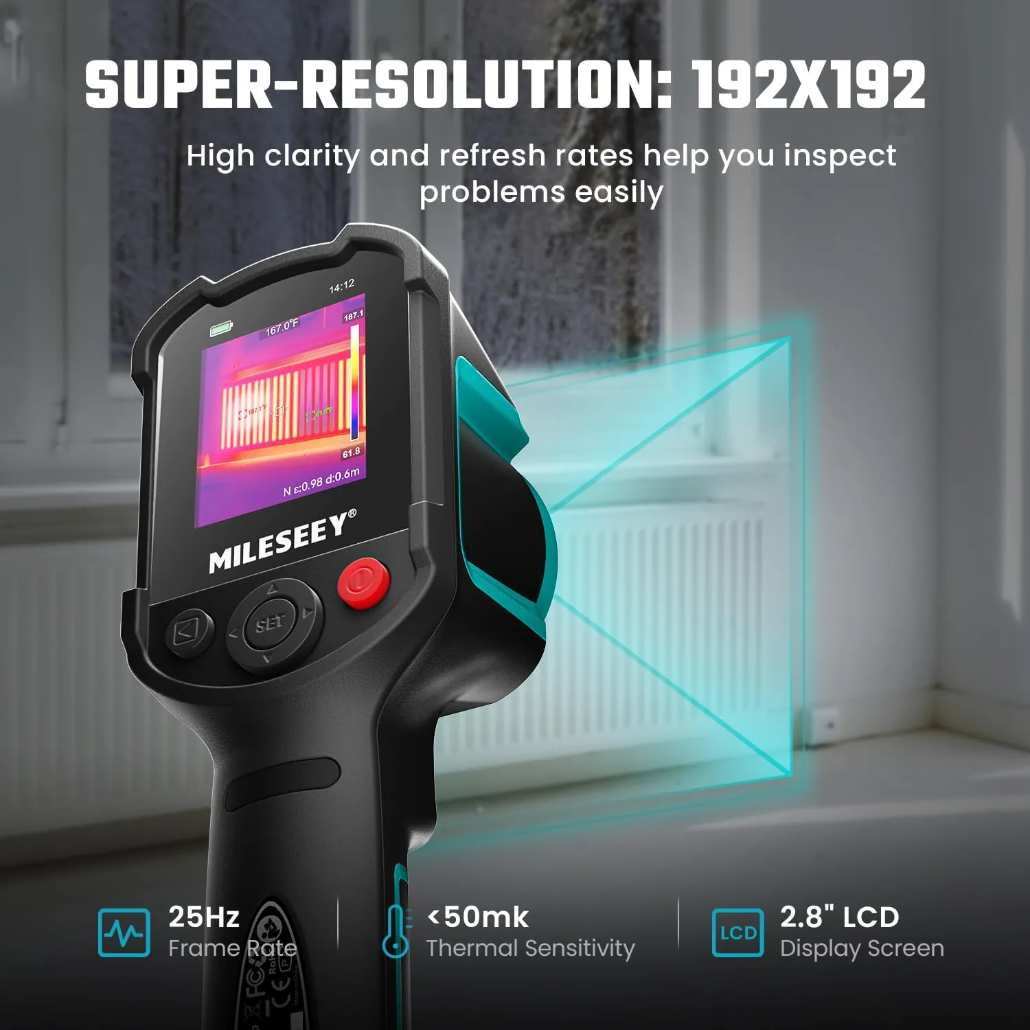 Thermal drone camera comparison models