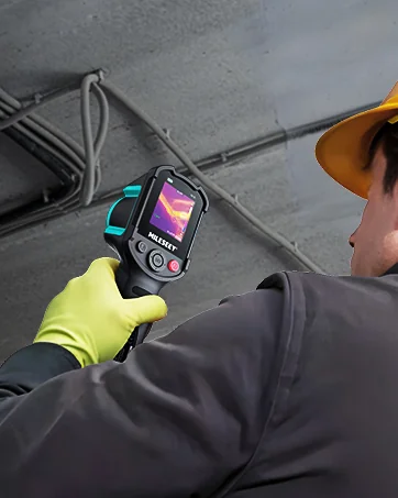 Drone thermal imaging system demonstration